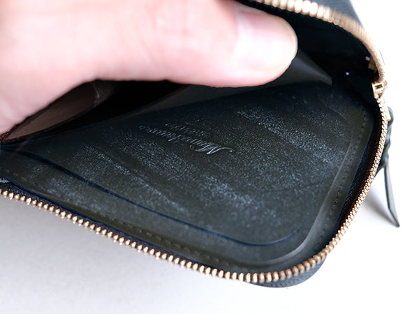 L字ファスナー財布 “Cram”/ブライドルレザー