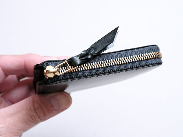 L字ファスナー財布 “Cram”/ブライドルレザー