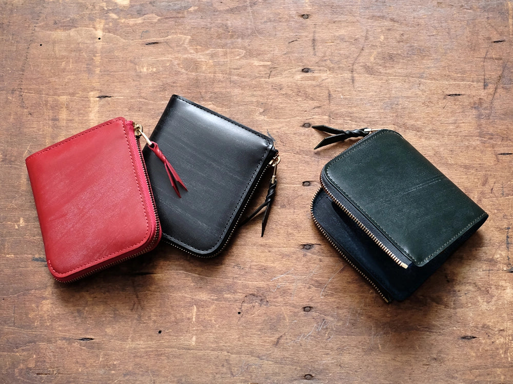 L字ファスナー財布 “Cram”/ブライドルレザー