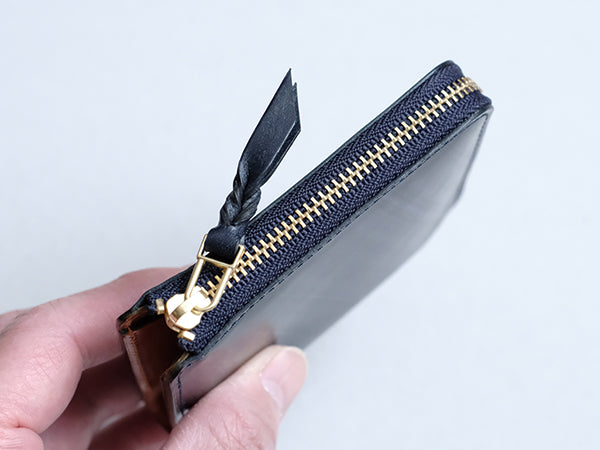 【限定】L字ファスナー財布“Cram”/ブライドルレザー(バイカラー)