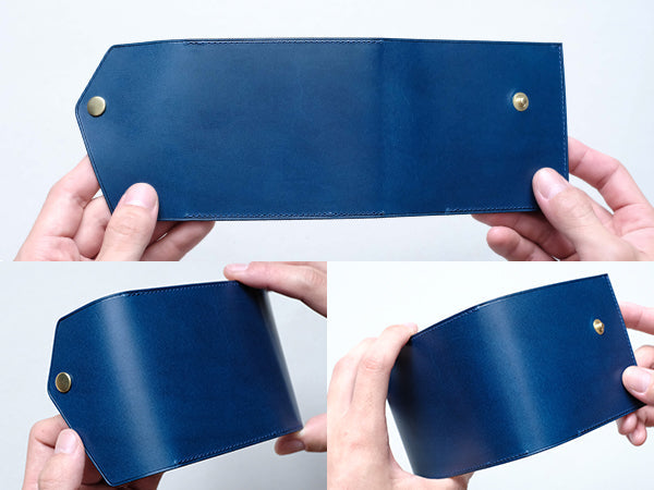 薄型二つ折り財布“Carriage”