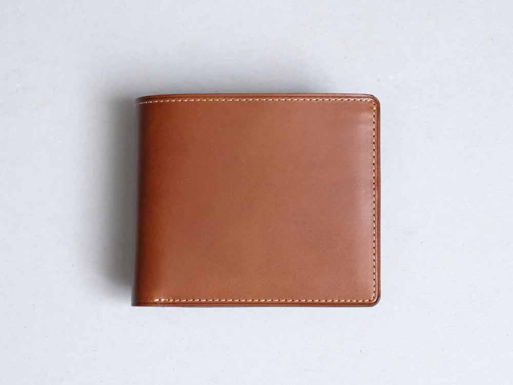 小銭入れ付き二つ折り財布“Feel Coin”