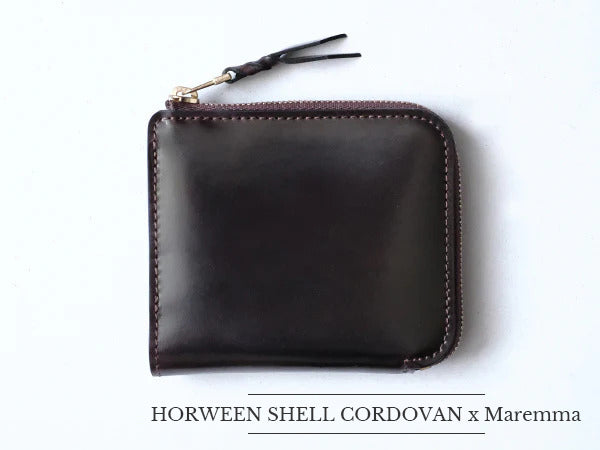 【限定】L字ファスナー財布 “Cram”/ホーウィン コードバン×マレンマ