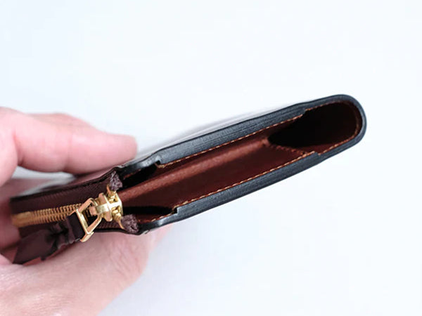 【限定】L字ファスナー財布 “Cram”/ホーウィン コードバン×マレンマ