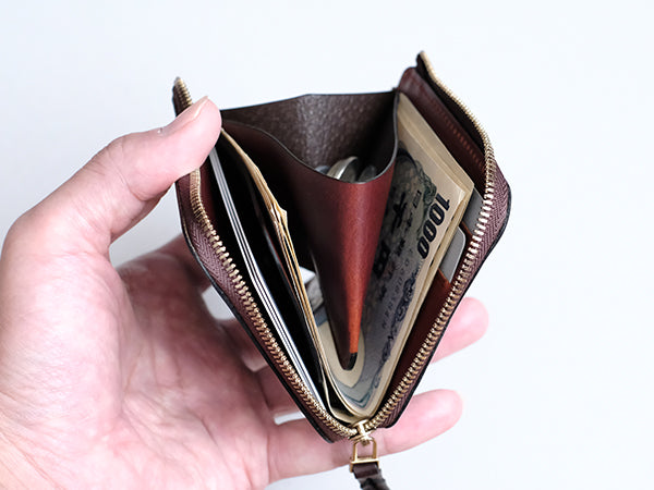 【限定】L字ファスナー財布 “Cram”/ホーウィン コードバン×マレンマ