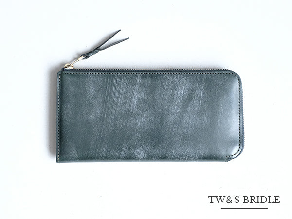 【限定】L字ファスナー長財布 “Cram long”/ブライドルレザー