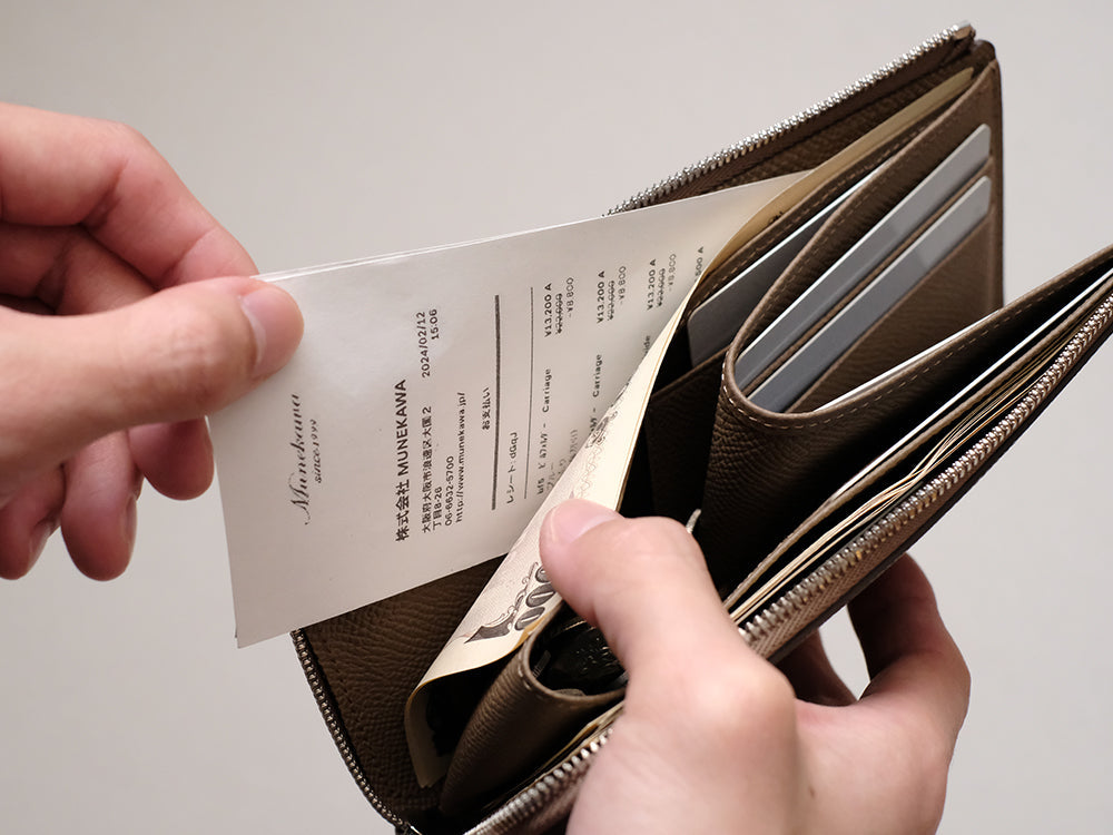 L字ファスナー長財布“Cram long”/エプソン